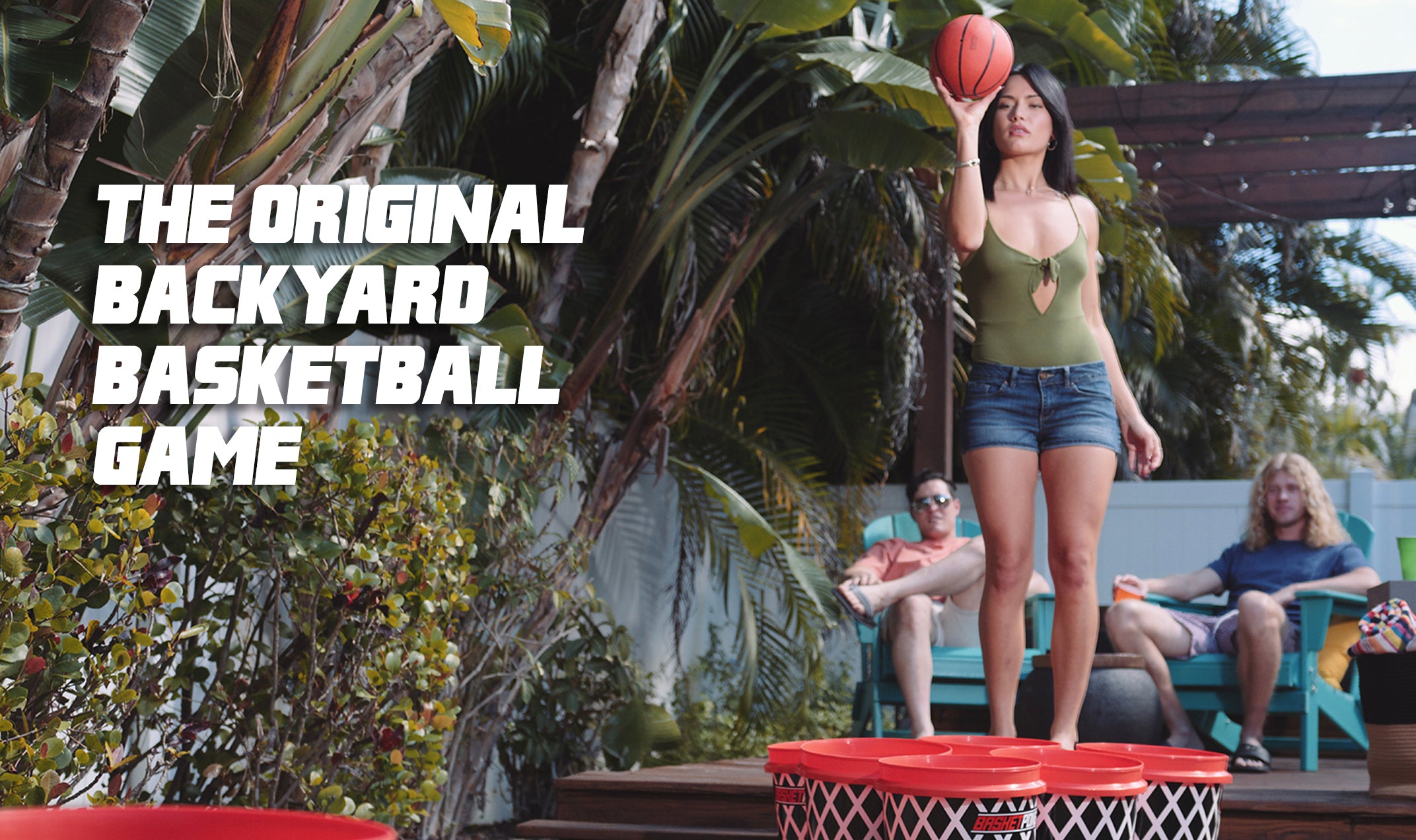 The original backyard basketball game