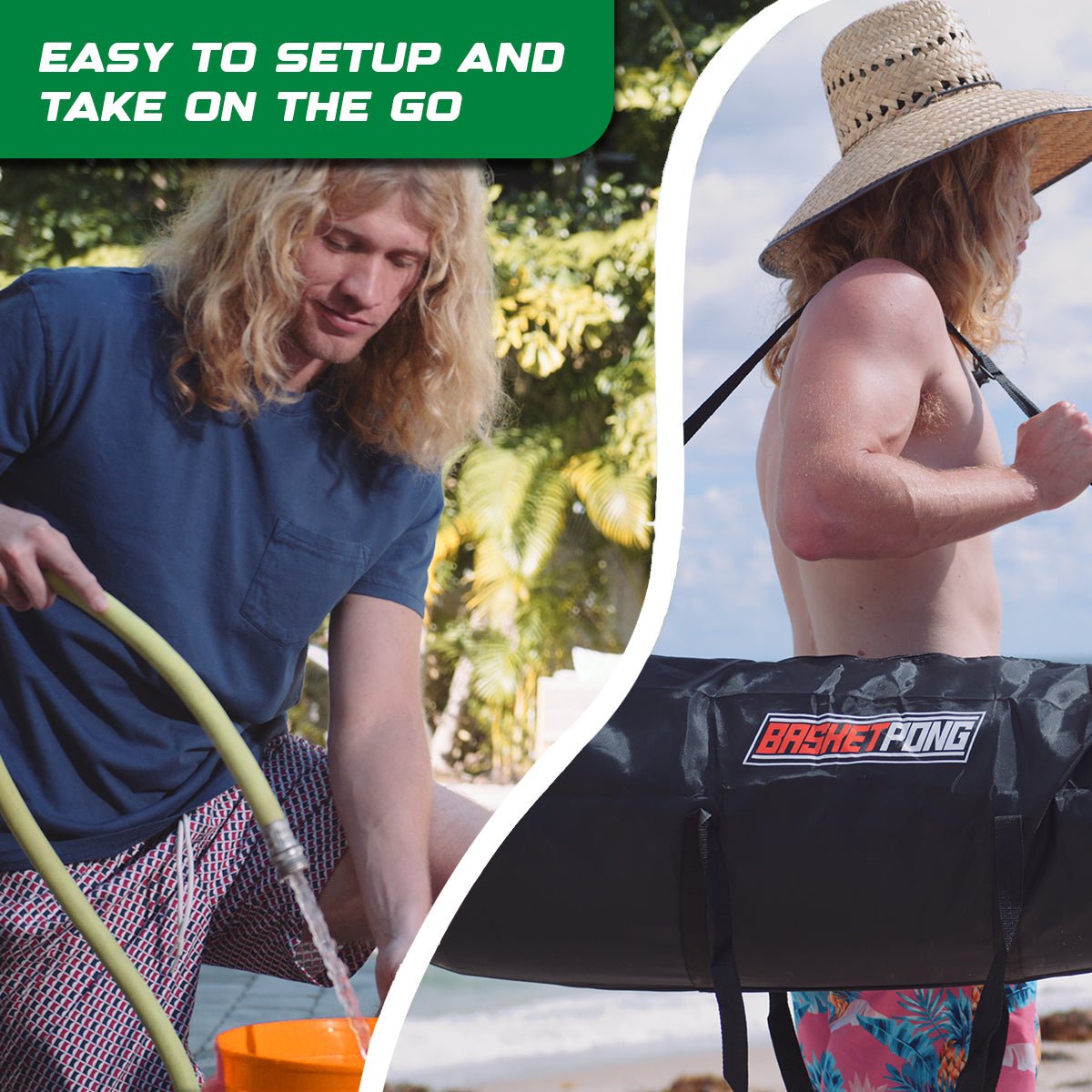 Easy to setup and take on the go