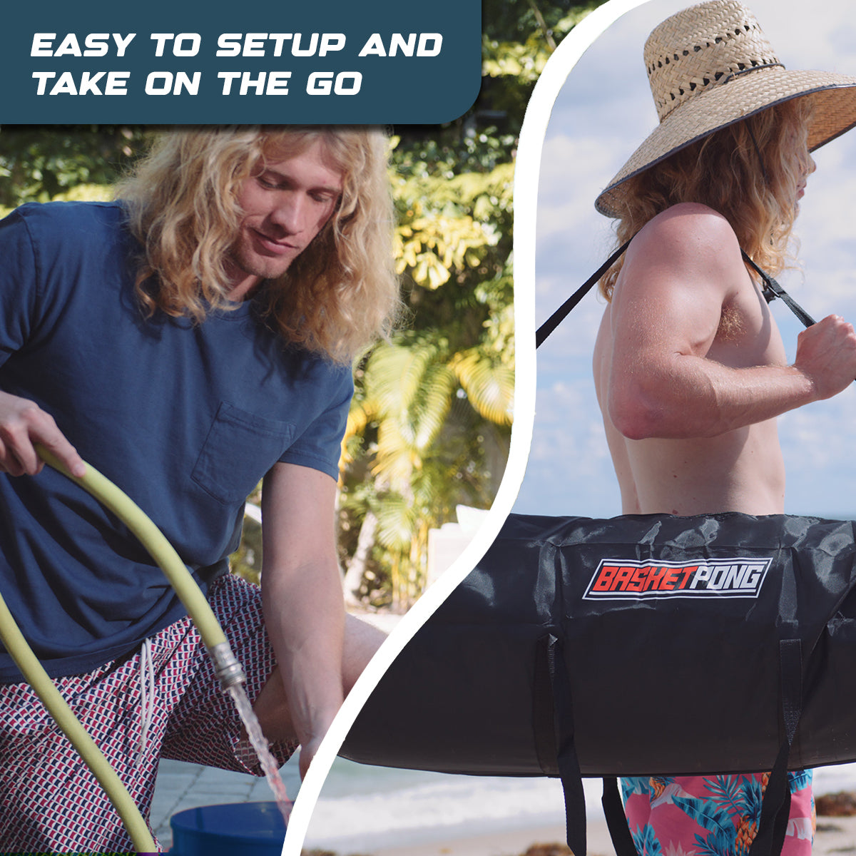 Easy to setup and take on the go