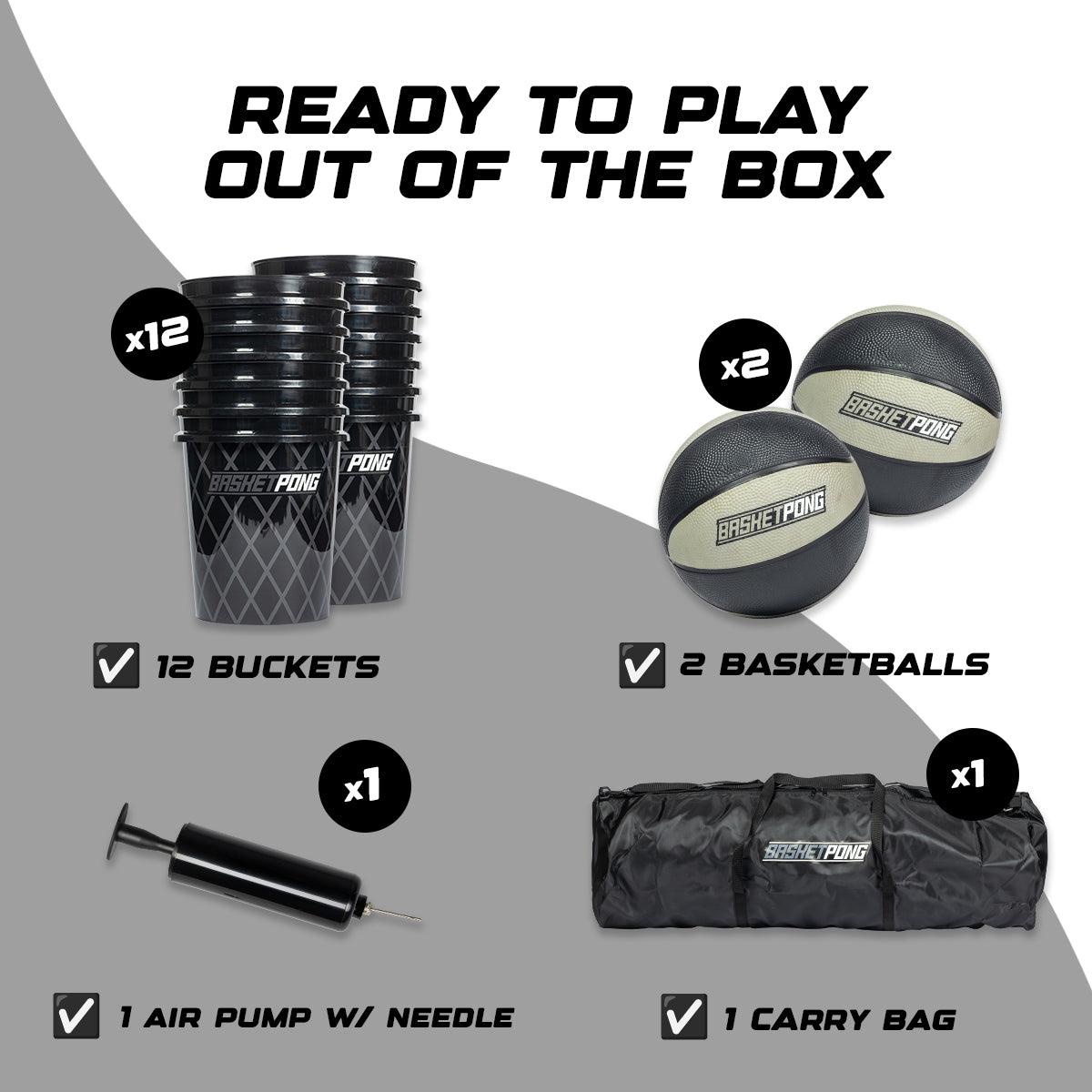 BasketPong® Blackout