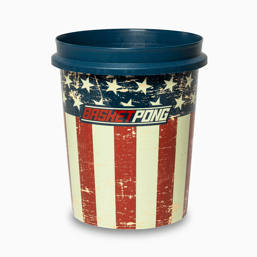 BasketPong® USA Bucket